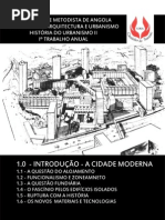 TRABALHO DE HISTÓRIA DO URBANISMO II