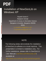 Download Install NewGenLib on Windows by Rupesh Kumar A SN11468156 doc pdf