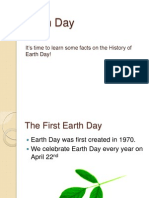 Earth Day: It's Time To Learn Some Facts On The History of Earth Day!