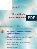 Capitulo 5 El Equilibrio Macroeconomico