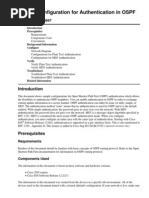 OSPF Authentication