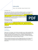 Pediatric Fungal Endocarditis