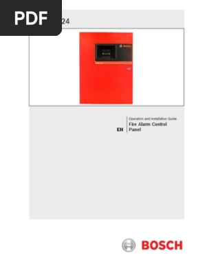Manual Fpd 7024 Bosch Security Alarm Electrical Wiring
