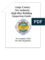 Orange County Fire Authority High-Rise Building Inspection Guide