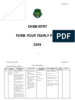 Chemistry F4 Yearly Lesson Plan 2009