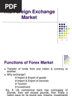 The Foreign Exchange Market