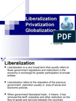 Liberalization Privatization Globalization