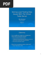 Using The Virtual Table Server