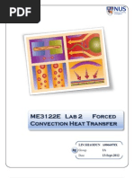 Download ME3122-2 Lab Forced Convection Heat Transfer by LinShaodun SN114725247 doc pdf