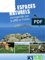 Espaces Naturels sauvegardés par la LPO en France