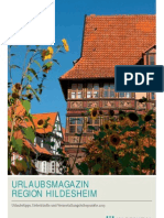 Urlaubsmagazin Mit Gastgeberverzeichnis Der Region Hildesheim 2013
