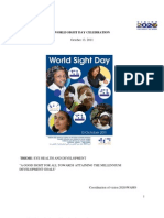 World Sight Day 2011 Promotes Eye Health for Development