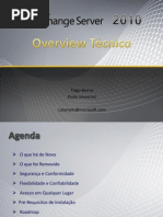 Exchange 2010  - Overview Técnico - pt-br