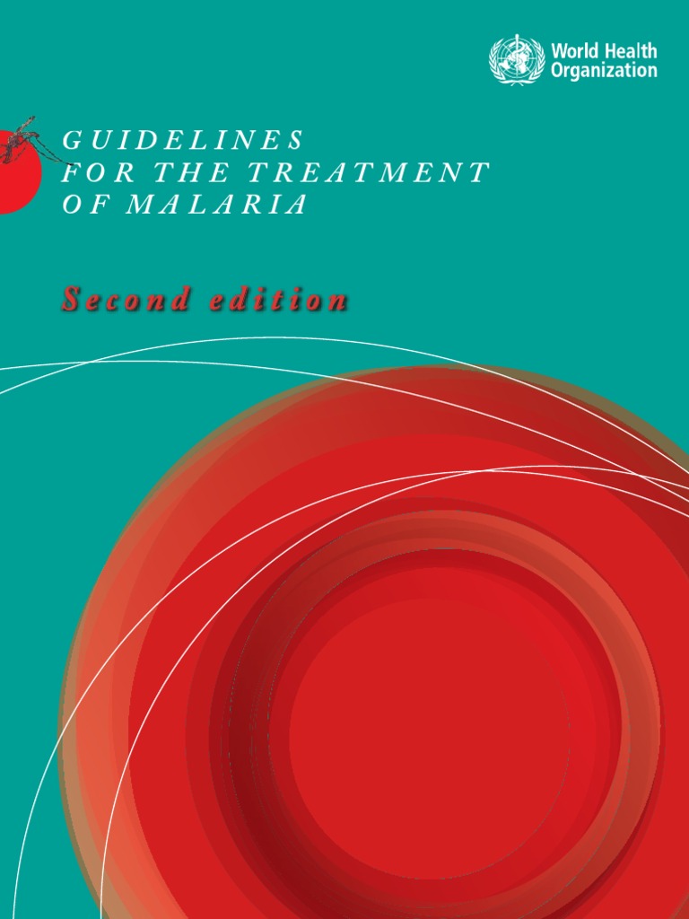 Guidelines For Treatment of Malaria | PDF