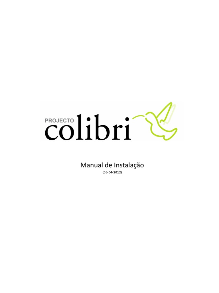 Requisitos e Instalação do Colibri | PDF | Linux | Bancos de dados