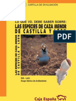 Esp Caza Menor Castilla Leon