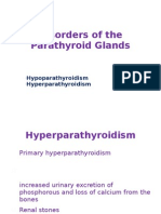 Disorders of The Parathyroid Glands