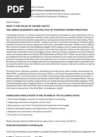 CfP EarlyCareerLab LBU