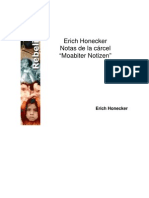 Erich Honecker - Notas de la cárcel