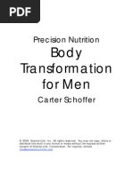 Carter's Body Transformation Program PDF