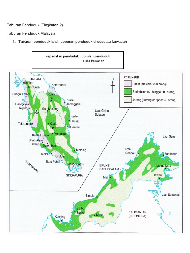 Taburan Penduduk Pdf