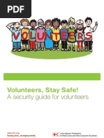 Download Volunteers stay safe A security guide for volunteers by International Federation of Red Cross Red Crescent Societies IFRC SN114746357 doc pdf