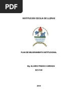 Download Plan de Mejoramiento Institucional- Institucion Educativa Cecilia de Lleras by Candy Valera SN114751972 doc pdf