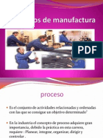 Procesos de Manufactura