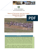 News of Terrorism and The Israeli-Palestinian Conflict: June 1-6, 2011