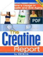 Creatine's Usage in Sports,Health and Anti Aging