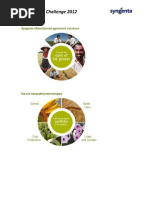 The Syngenta Challenge 2012 Case