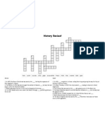 History Review Crossword 2012