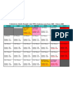 Calendario Jodesh HaAjad-'Asar (Undécimo Mes) 5991