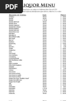 Liquor Menu(1)