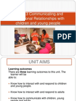 UNIT 2.3 Communication and Relationships