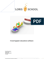 invoeringsplan educatieve software 1