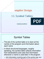 13 SymbolTable