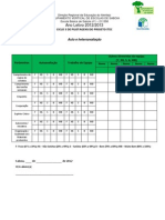 Ficha Auto Heteroavaliacao