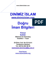 Mehmet Ali Demirbaş Dogru - Iman - Bilgileri