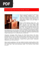 Download Indonesia Menangkan Digital Marketing Leadership Awards 2012 by Majalah Adoi SN114825596 doc pdf