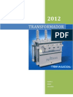 Practica de La Construcción de Un Transformador Eléctrico AC