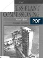 Process Commissioning Plant David Horsley