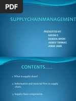 Supplychainmanagement Ppt for Om