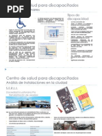 Parte 1 Bastidores propuesta urbana Centro de salud para Discapacitados - diseño III primer parcial - Maite Valverde