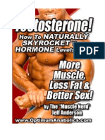 Increase Testosterone Naturally