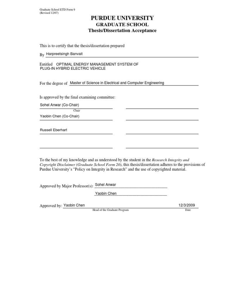 Electric thesis picture