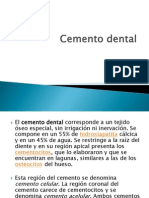 Seminario Numero 2 Bioquimica Cemento Dental