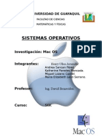 Sistema Operativo Mac