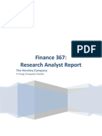 Final Financial Analyst Report