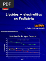 Liquidos y Electrolitos en Pediatria